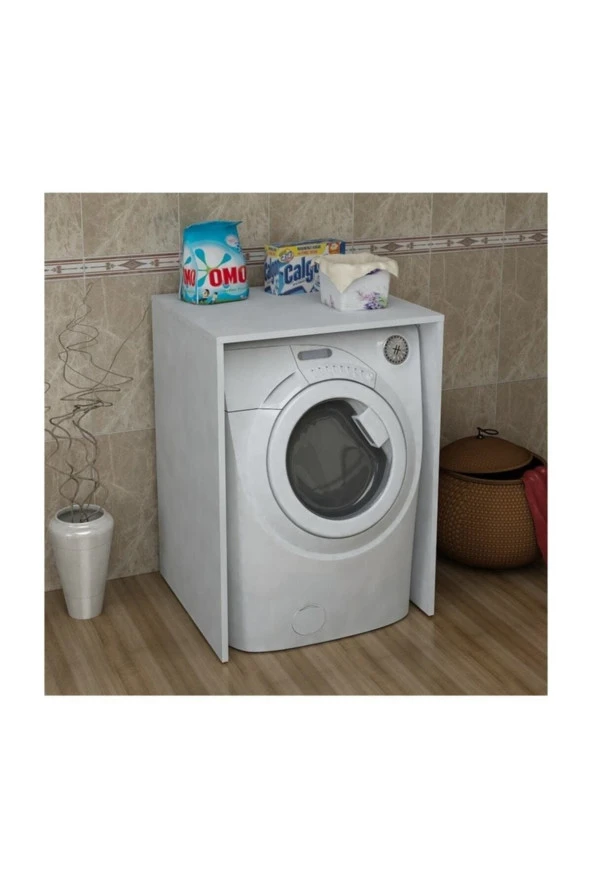 ÜNÜVAR KONSEPT Çamaşır Makinesi Dolabı Alt Kapaksız Alt Modülü ürün görseli 1