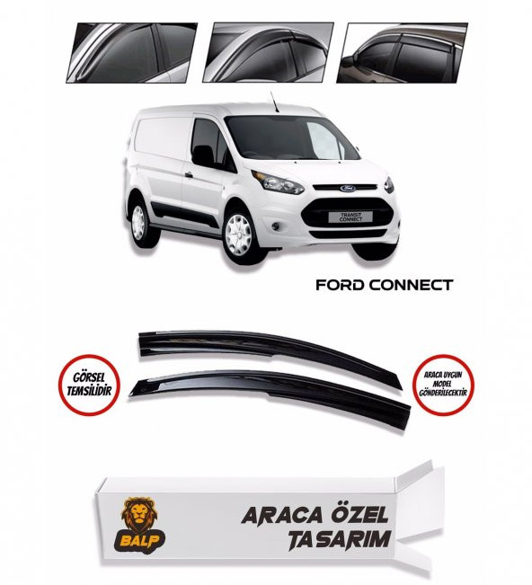 Ford Connect Cam Rüzgarlığı 2li 2002-2014 Arası ürün görseli 1