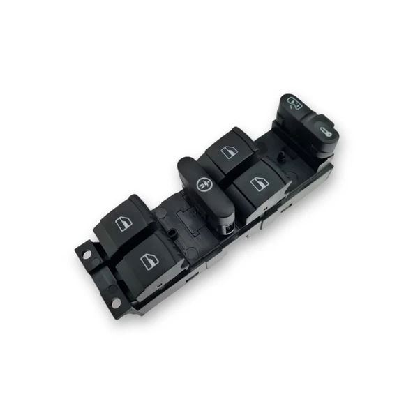 Skoda Fabia 1 2000-2008 Sol Ön Kapı Cam Düğmesi Dörtlü 1J4959857C ürün görseli 1