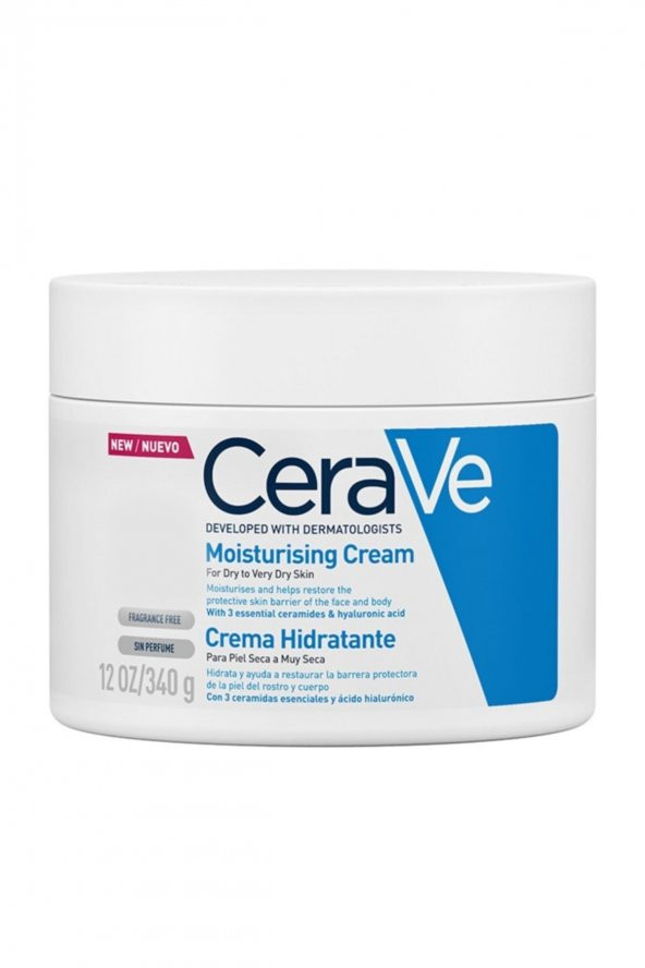 CeraVe Moisturising Cream 340 g ürün görseli 1