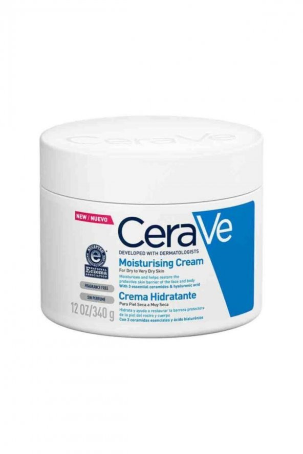 CeraVe Moisturising Cream 340g ürün görseli 1