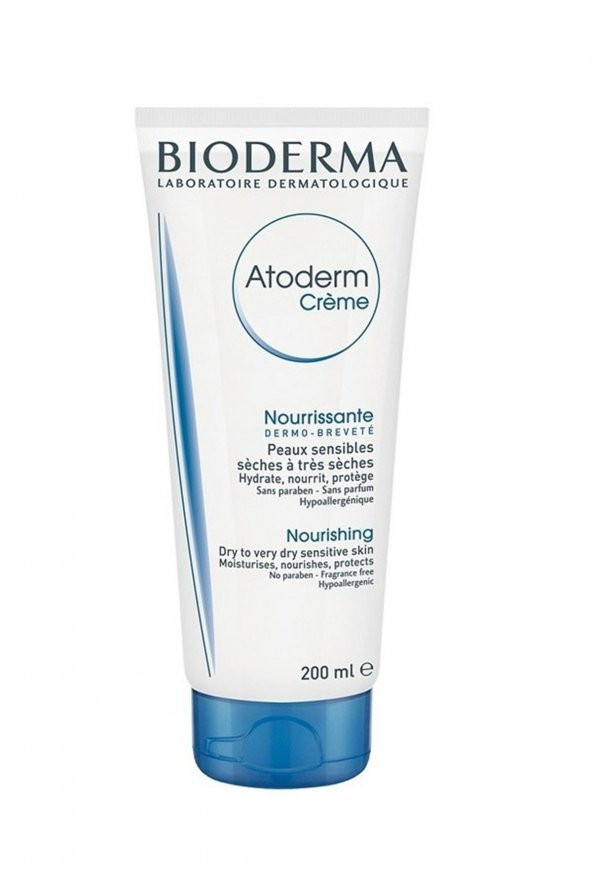 Bioderma Kuru Ciltler için Nemlendirici Bakım Kremi - Atoderm Cream 200ml 3401572692605 ürün görseli 1