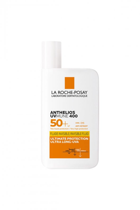 La Roche Posay Anthelios Uvmune 400 Fluid Güneş Kremi Spf 50+ 50 Ml ürün görseli 1
