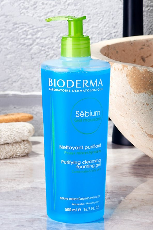 Bioderma Sébium Foaming Gel 500 ml ürün görseli 1