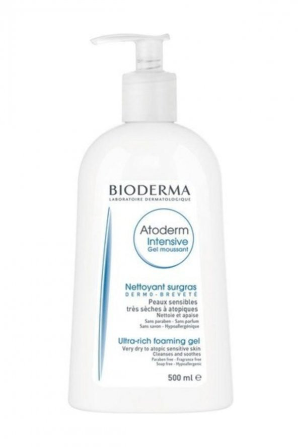 Bioderma Atoderm Intensive Foaming Gel - Nemlendirici Temizleyici Jel 500 ml ürün görseli 1