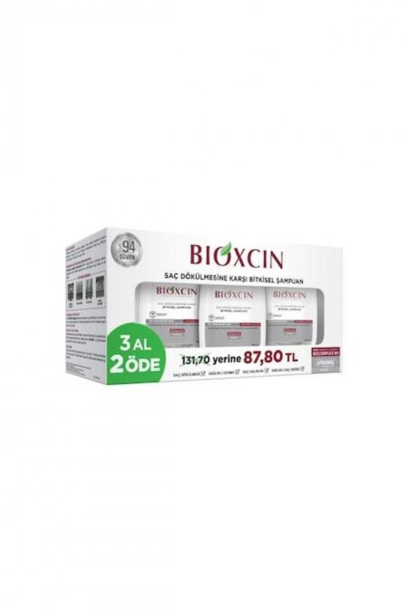 BIOXCIN KURU VE NORMAL SAÇLAR İÇİN ŞAMPUAN 3 AL 2 ÖDE ürün görseli 1