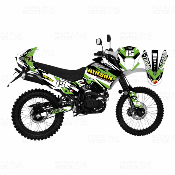 Mondial X-Treme Maxx 200 i Hinson Design Sticker Set ürün görseli 1