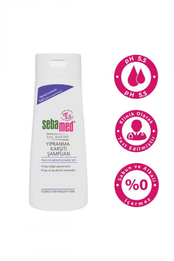 SEBAMED YIPRANMA KARŞITI ŞAMPUAN 400 ML ürün görseli 1