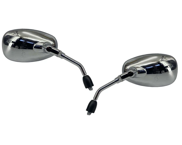 Nikel Oval Ayna Takımı 8 MM. ürün görseli 1