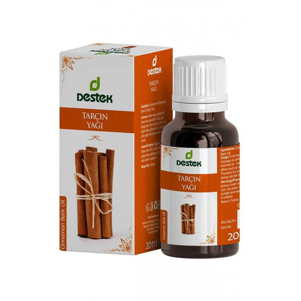 DESTEK TARÇIN YAĞI 20 ML ürün görseli 1