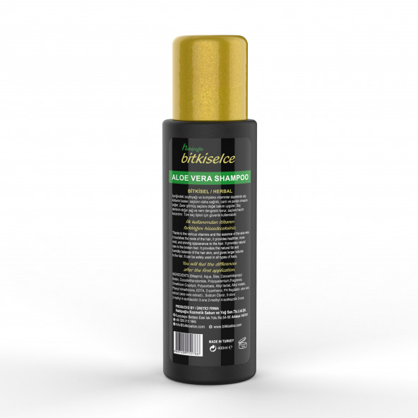 Bitkiselce Aloe Vera Şampuanı - Resim 2