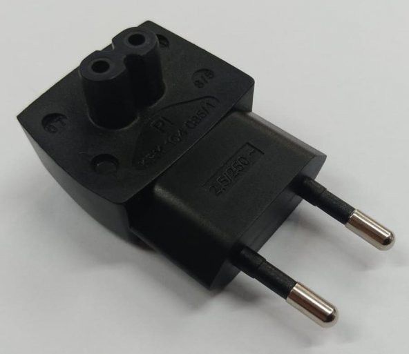 Cereyan Kablolu DC Adaptör to Priz Tipi Adaptör Çevirici ürün görseli 1