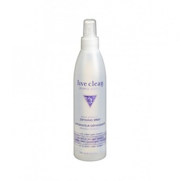 Live Clean Purple Jewel Defining Spray 250Ml - Bukle Biçimlendirici ürün görseli 1