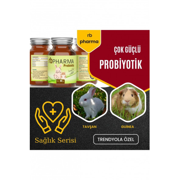 RB PHARMA Kemirgen Probiyotiği Güçlü İçerik ürün görseli 1
