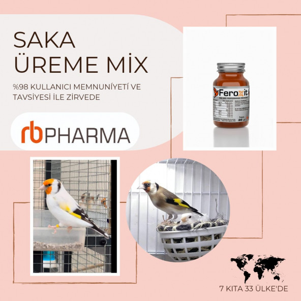 FEROXİT 100 Gr Saka Kızıştırıcı ve Üreme Arttırıcı Mix ürün görseli 1