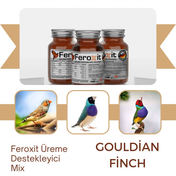FEROXİT 100 Gr İSPONOZ Kızıştırıcı ve Üreme Arttırıcı  Mix ürün görseli 1