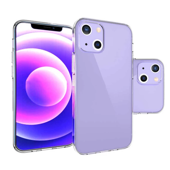 Gpack Apple iPhone 14 Plus Kılıf Süper Silikon Lüx Korumalı Şeffaf ürün görseli 1