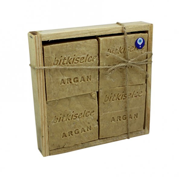 Bitkiselce El Yapımı Argan Sabunu 450 gr. 4 Adet ürün görseli 1