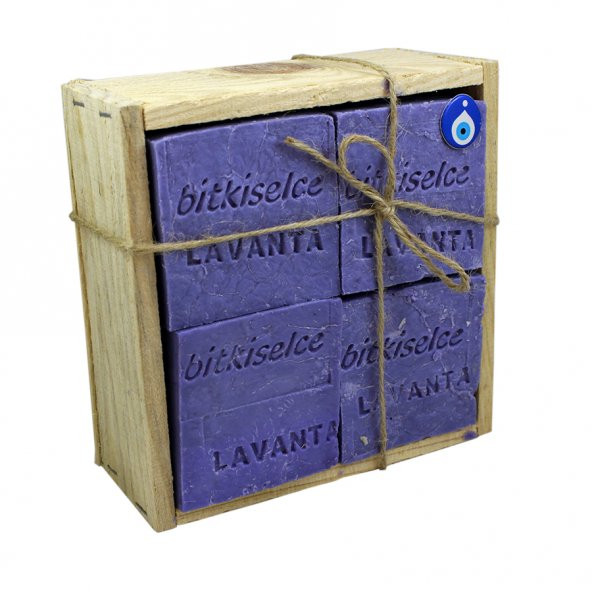 Bitkiselce El Yapımı Lavanta Sabunu 450gr. 4 Adet ürün görseli 1