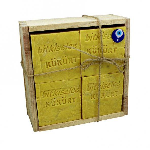 Bitkiselce El Yapımı Kükürt Sabunu 950gr. 8 Adet ürün görseli 1
