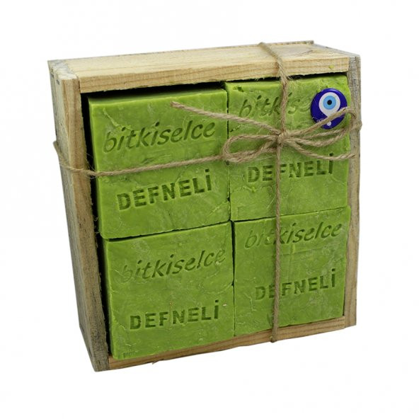 Bitkiselce El Yapımı Defneli Gar Sabunu 950gr. 8 Adet ürün görseli 1