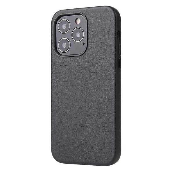 iPhone 13 Pro Max Kılıf Eyzi Kadife İç Yüzey Suni Deri Kılıf ürün görseli 1