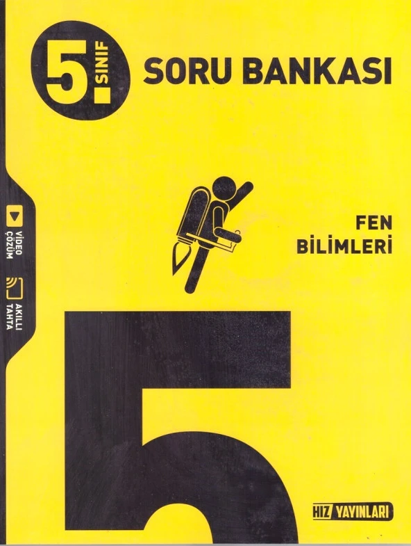 HIZ 5.SINIF FEN BİLİMLERİ SORU BANKASI ürün görseli 1