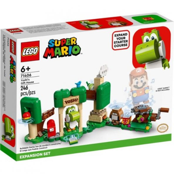 LEGO Super Mario 71406 Yoshis Gift House ürün görseli 1