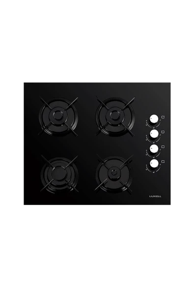 Luxell 40-TAHDF Opall Siyah  Cam Ankastre Ocak ürün görseli 1