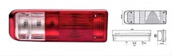 FORD CARGO YENİ MODEL STOP LAMBA KABLOLU - Resim 2
