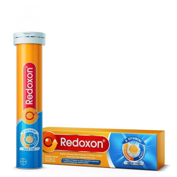 REDOXON 3 ETKİ 15 EFERVESAN TABLET ürün görseli 1