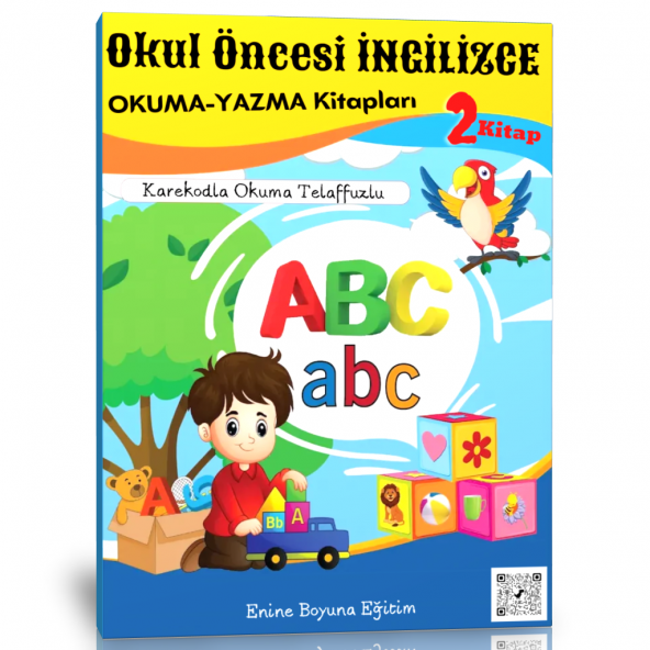 Okul Öncesi İngilizce Okuma Yazma Seti (2 Fasikül Kitap) ürün görseli 1