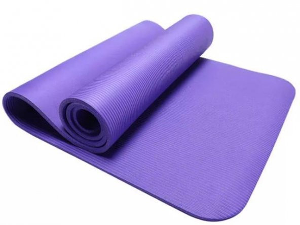 NBR Pilates Matı 183 * 61 * 1.5 cm Mor Renk ürün görseli 1