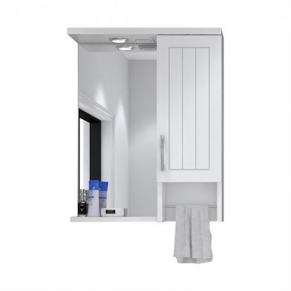 Denko Lotus 60 Banyo Dolabı Aynalı Üst Modülü ürün görseli 1
