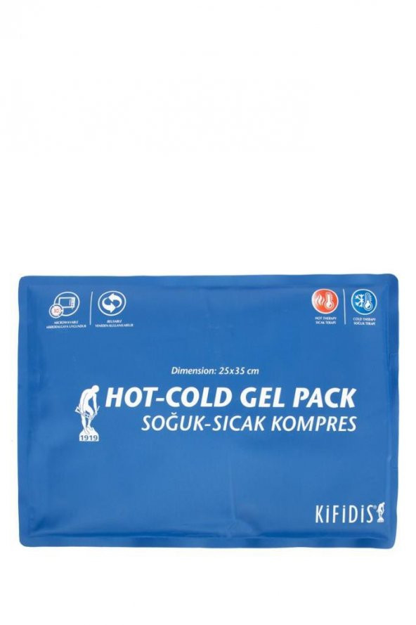 Kifidis Sıcak Soğuk Jel Kompres 25X35Cm Termojel Cold Pack ürün görseli 1