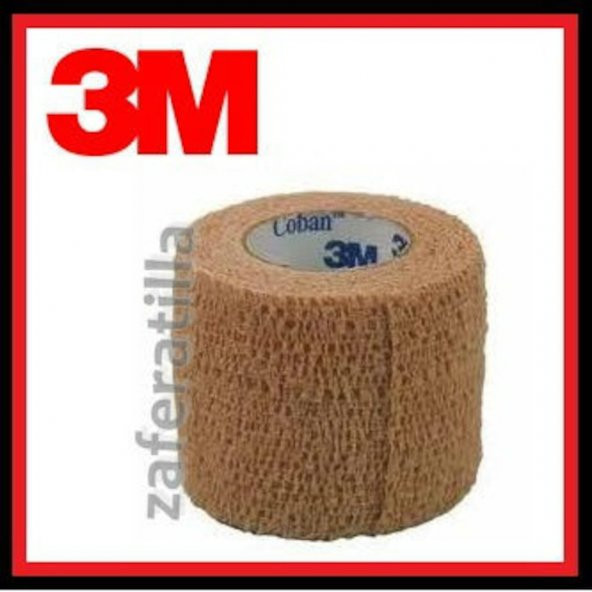 3M Coban Bandaj Elastik Yapışkan Bandaj 5Cm x 4.5M ürün görseli 1