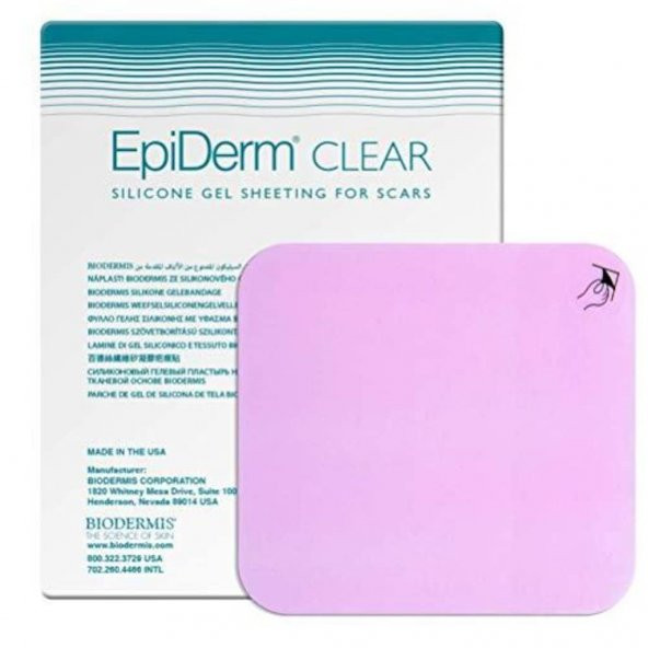 Epiderm Silikon Jel Tabaka 12.5 x 14 CM ürün görseli 1