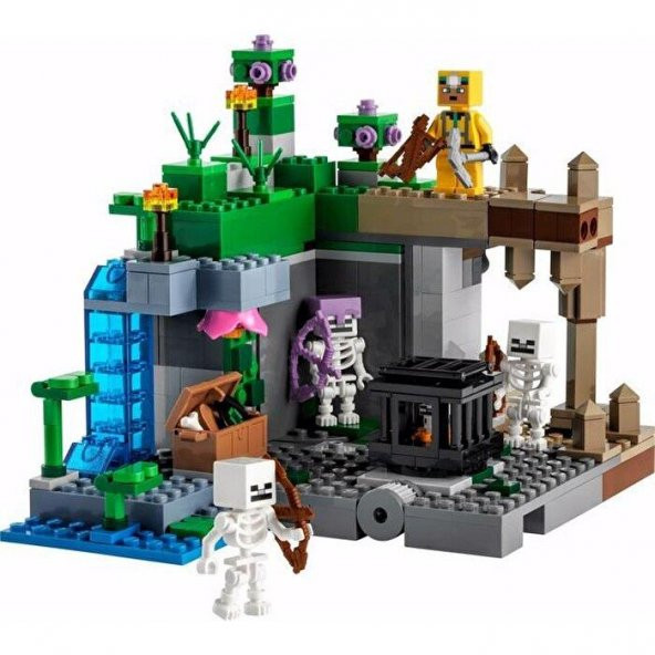 LEGO Minecraft 21189 The Skeleton Dungeon - Resim 3