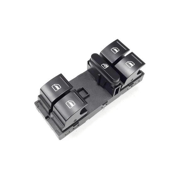 Skoda Roomster 2006-2010 Sol Ön Dörtlü Cam Düğmesi 5J0959858A ürün görseli 1