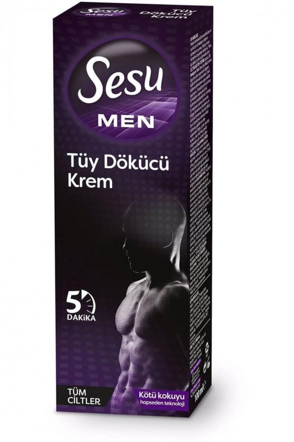 SESU TÜY DÖKÜCÜ KREM FOR MEN 100 ML ürün görseli 1