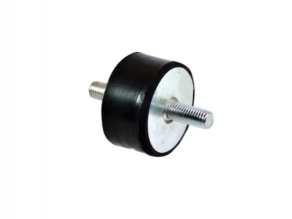 Kauçuk Pullu Makaralı AT Tipi Takoz M8 - 30x30 - Resim 2