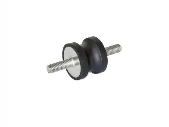 Kauçuk Pullu Makaralı AT Tipi Takoz M8 - 30x30 - Resim 3