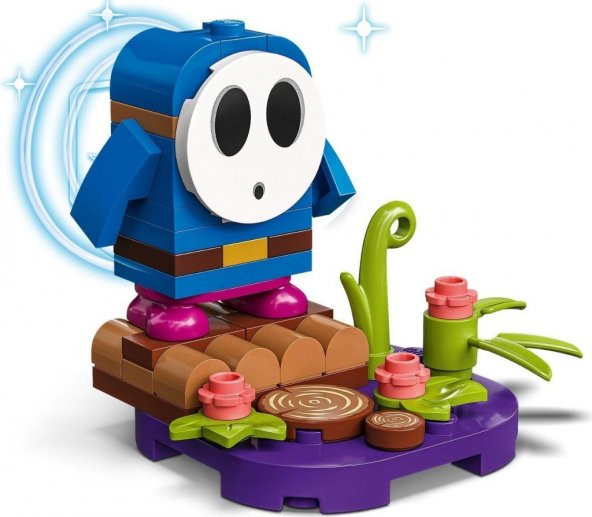 LEGO Super Mario 71410 Character Pack - Series 5 : 5.Blue Shy Guy ürün görseli 1