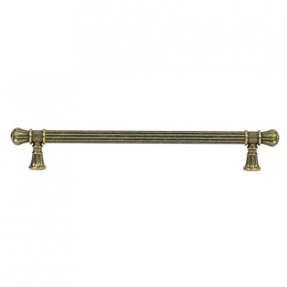 Çekmece Dolap Kapak Kulpu Kulbu 192 mm Rustik Metal (Antik Sarı) ürün görseli 1