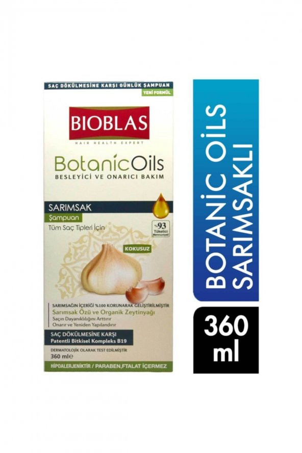 Bioblas Şampuan 360 ml Sarımsak ürün görseli 1