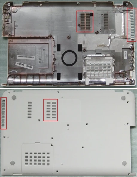 Toshiba Satellite P50t-A-12E Alt Kasa Beyaz V1 ürün görseli 1
