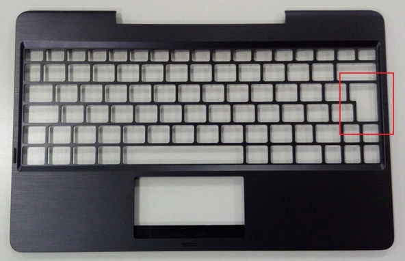 Asus T100TA Notebook Üst Kasa - Füme ürün görseli 1
