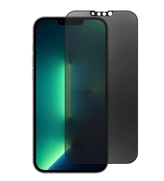 Vendas iPhone 14 Plus Uyumlu (14 Plus) Fit Hard Mat Privacy Cam Ekran Koruyucu ürün görseli 1
