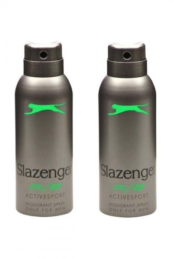 Slazenger Deo Active Sport 150 ml Yeşil ( 2 Adet ) ürün görseli 1