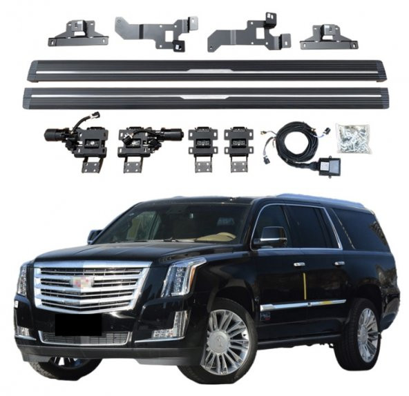 CADİLLAC ESCALADE 2015-2020 ELEKTRİKLİ YAN BASAMAK SETİ ürün görseli 1